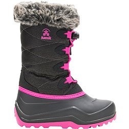 Kamik Kids' Snowangel Waterproof Winter Boots