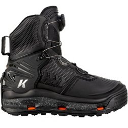 Korker's Men's River OPS Boa Wading Boots with Kling-on and Felt Soles
