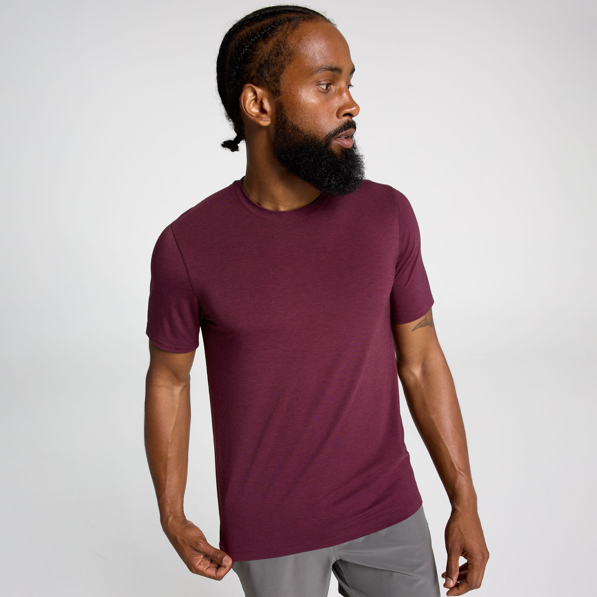 Burgundy Plum Heather