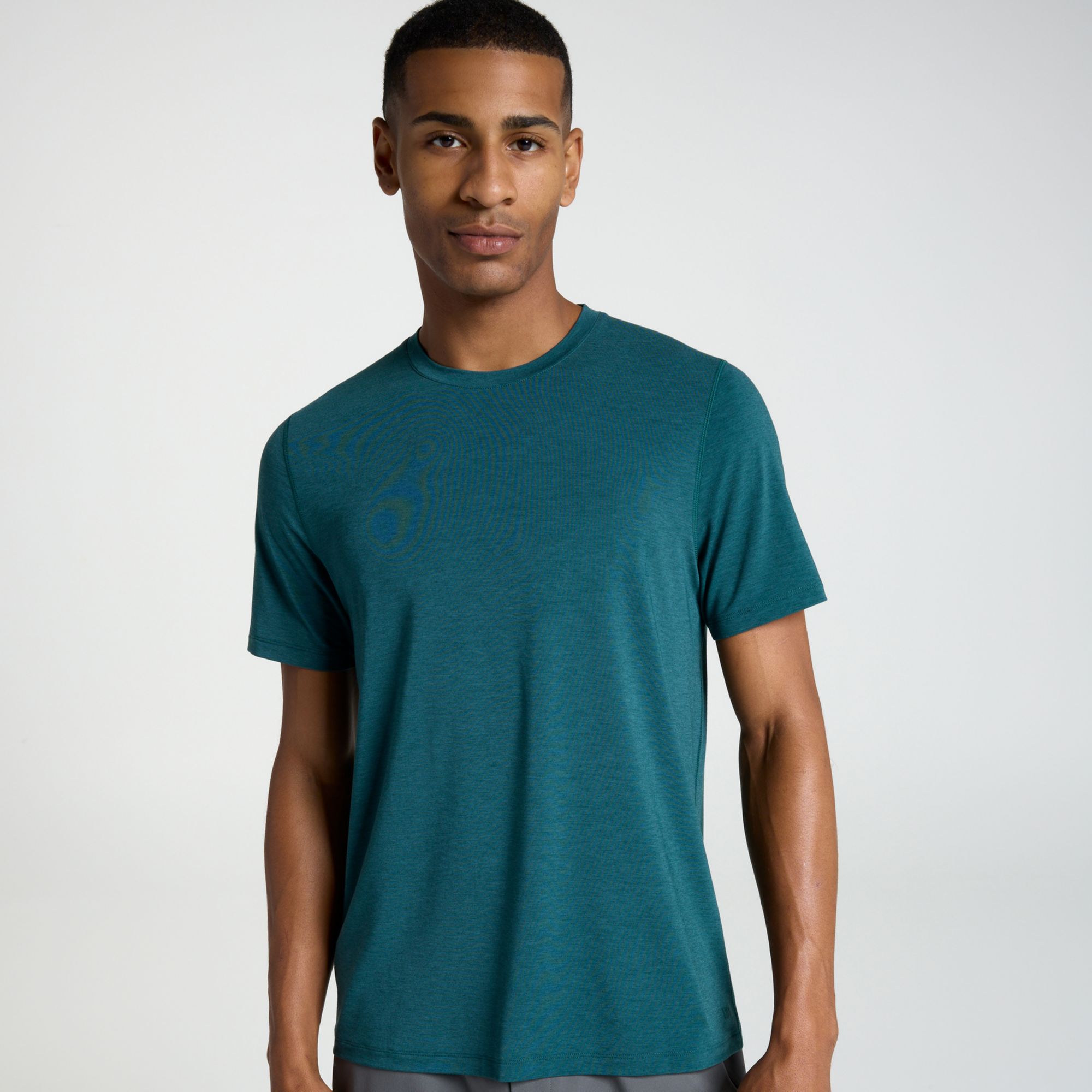VRST Men's Icon Short Sleeve Tee, Medium, June Bug Heather
