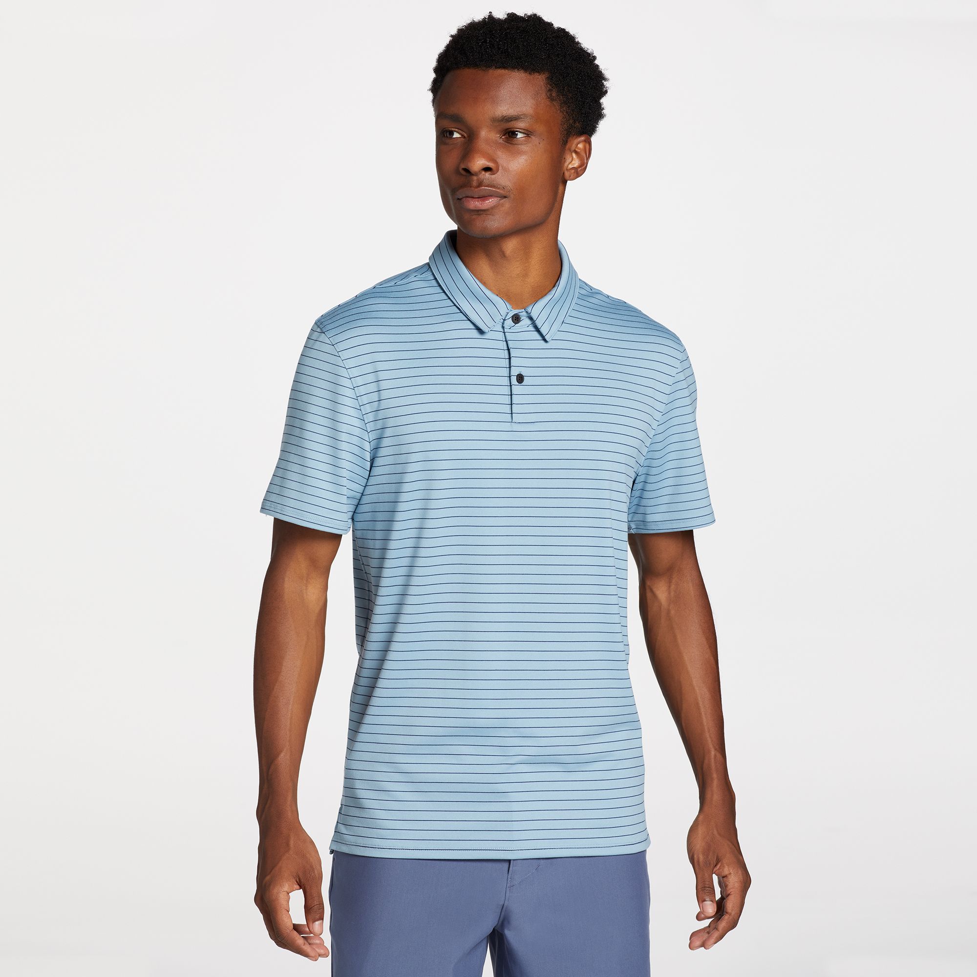 VRST Men's Yarn Dyed Golf Polo