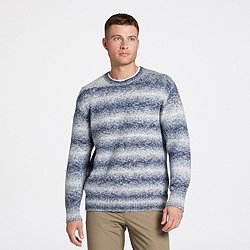 Men's Relaxed Fit Crew Neck Wool Sweater