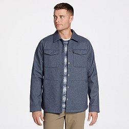 VRST Men's Wool Like Shirt Jacket