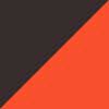 Black/Orange