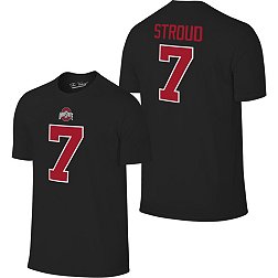 Original Retro Brand Men's Ohio State Buckeyes Black CJ Stroud #7 T-Shirt