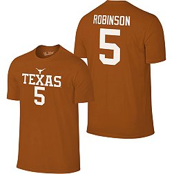 Original Retro Brand Men's Texas Longhorns Burnt Orange Bijan Robinson #5 T-Shirt