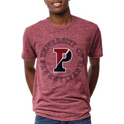 League-Legacy Men's University of Pennsylvania Quakers Red Victory Falls T-Shirt