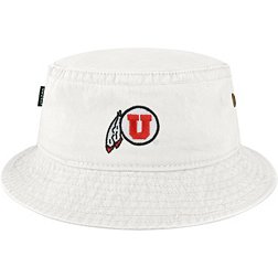 League-Legacy Men's Utah Utes Twill White Bucket Hat