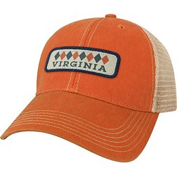 League-Legacy Men's Virginia Cavaliers Orange Vintage Trucker Hat