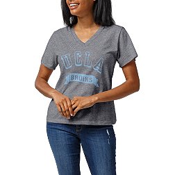 League-Legacy Women's UCLA Bruins Grey Intramural Boyfriend V-Neck T-Shirt