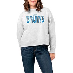League-Legacy Women's UCLA Bruins Ash Boxy Crew Neck Sweatshirt