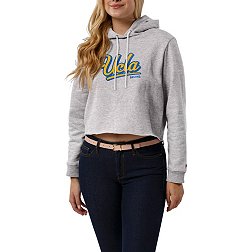 League-Legacy Women's UCLA Bruins Ash Cropped Hoodie