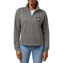 League-Legacy Women's Army West Point Black Knights Grey Victory Springs Quarter-Zip