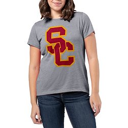 League-Legacy Women's USC Trojans Grey Intramural Classic T-Shirt