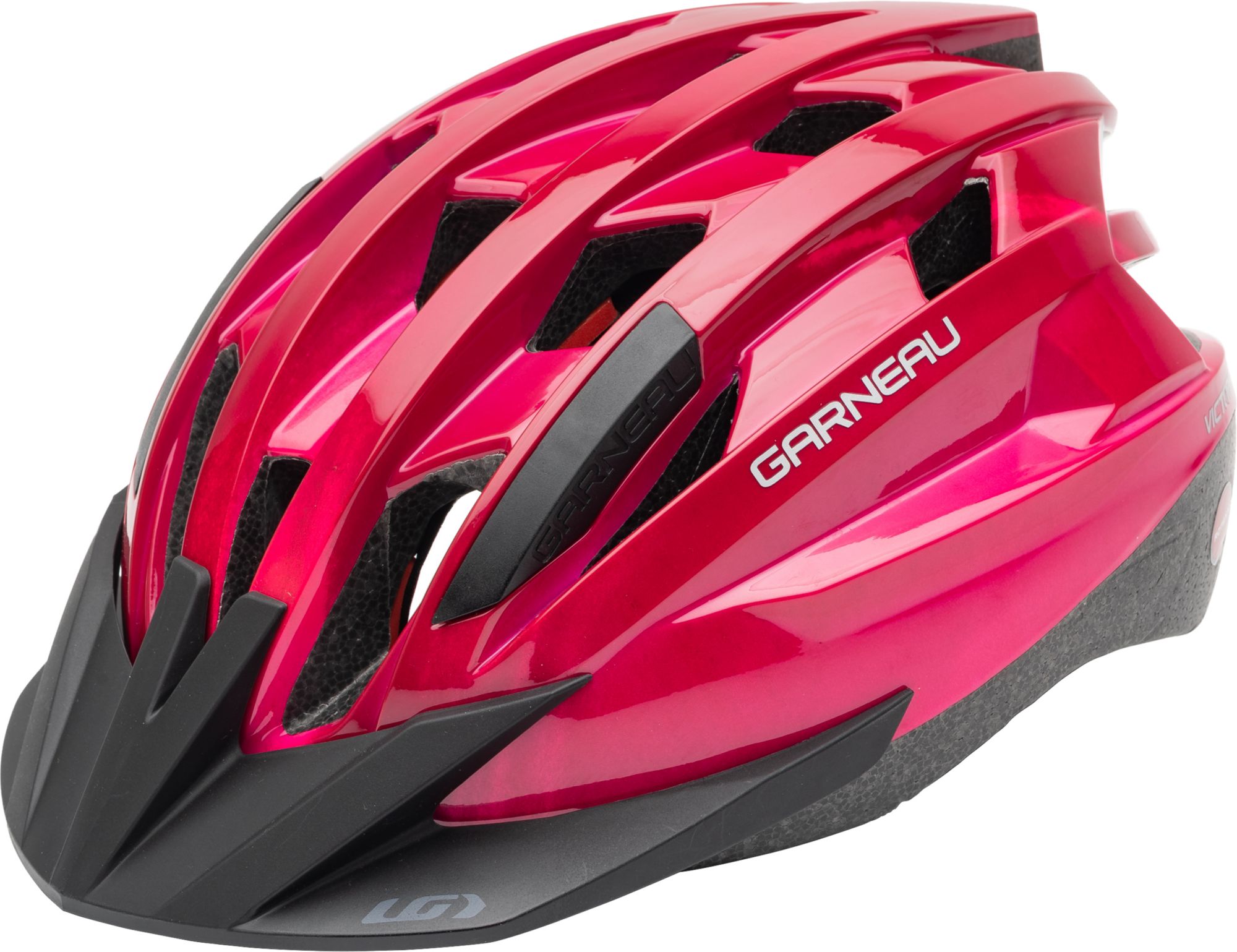 Photos - Bike Helmet Louis Garneau Women's Victoria II Cycling Helmet, Pink 22LGAWWVCTRHLMTXXDL
