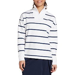 Lady Hagen Women's Stripe 1/4 Zip Golf Pullover
