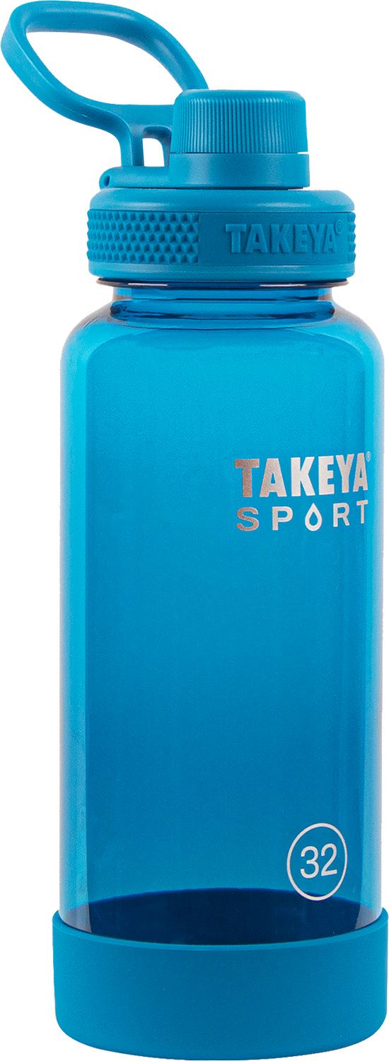 Takeya Tritan Sport 32 oz. Water Bottle with Spout Lid, Championship Blue