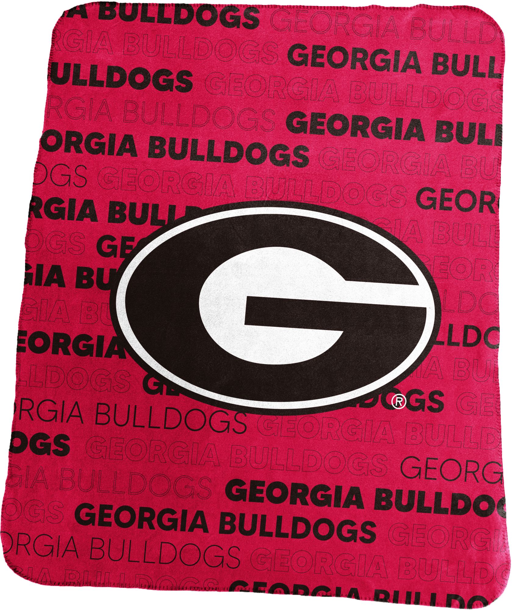 Logo Brands Georgia Bulldogs Classic Throw Blanket