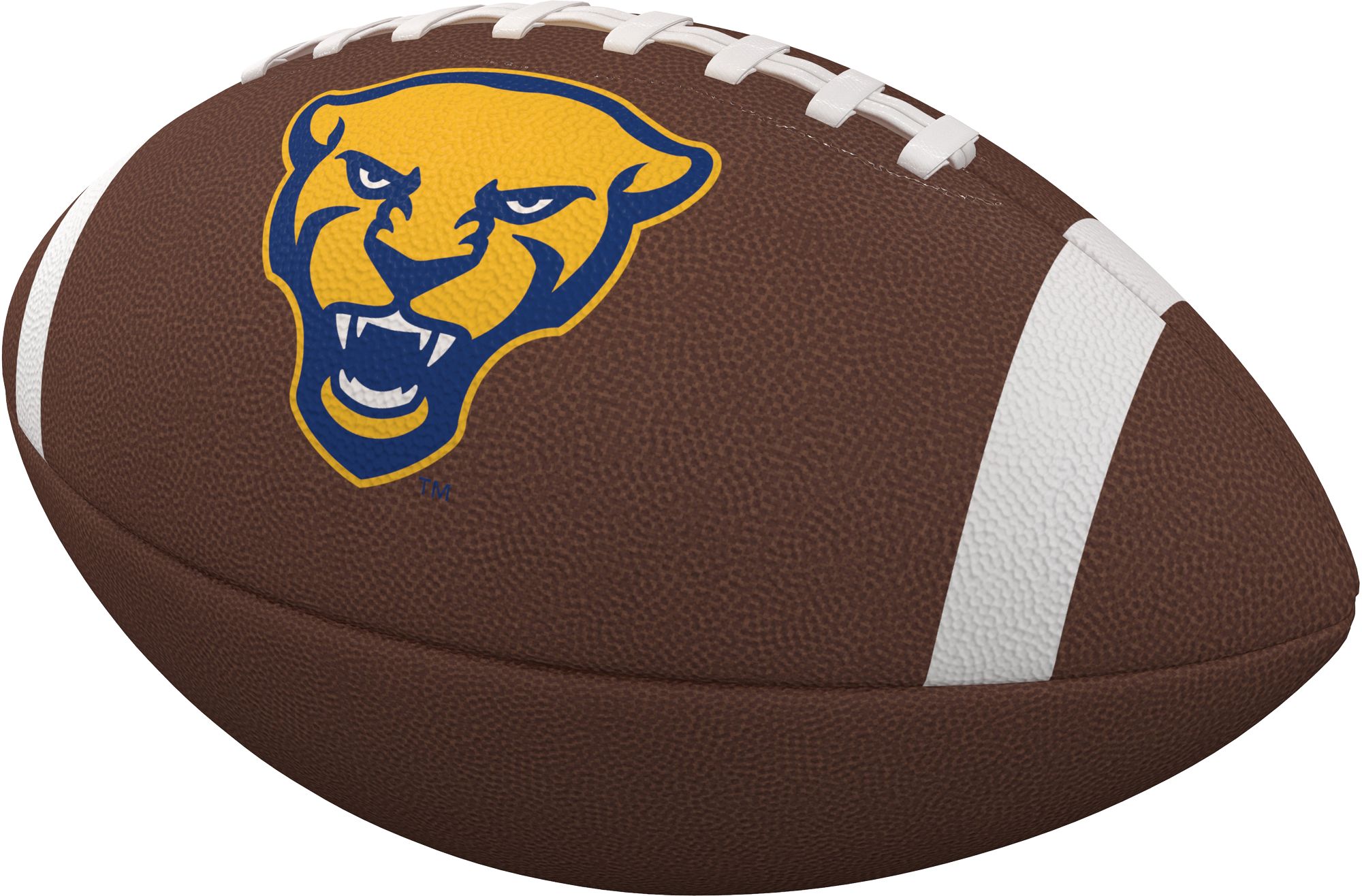 Logo Brands Pitt Panthers Team Stripe Composite Football