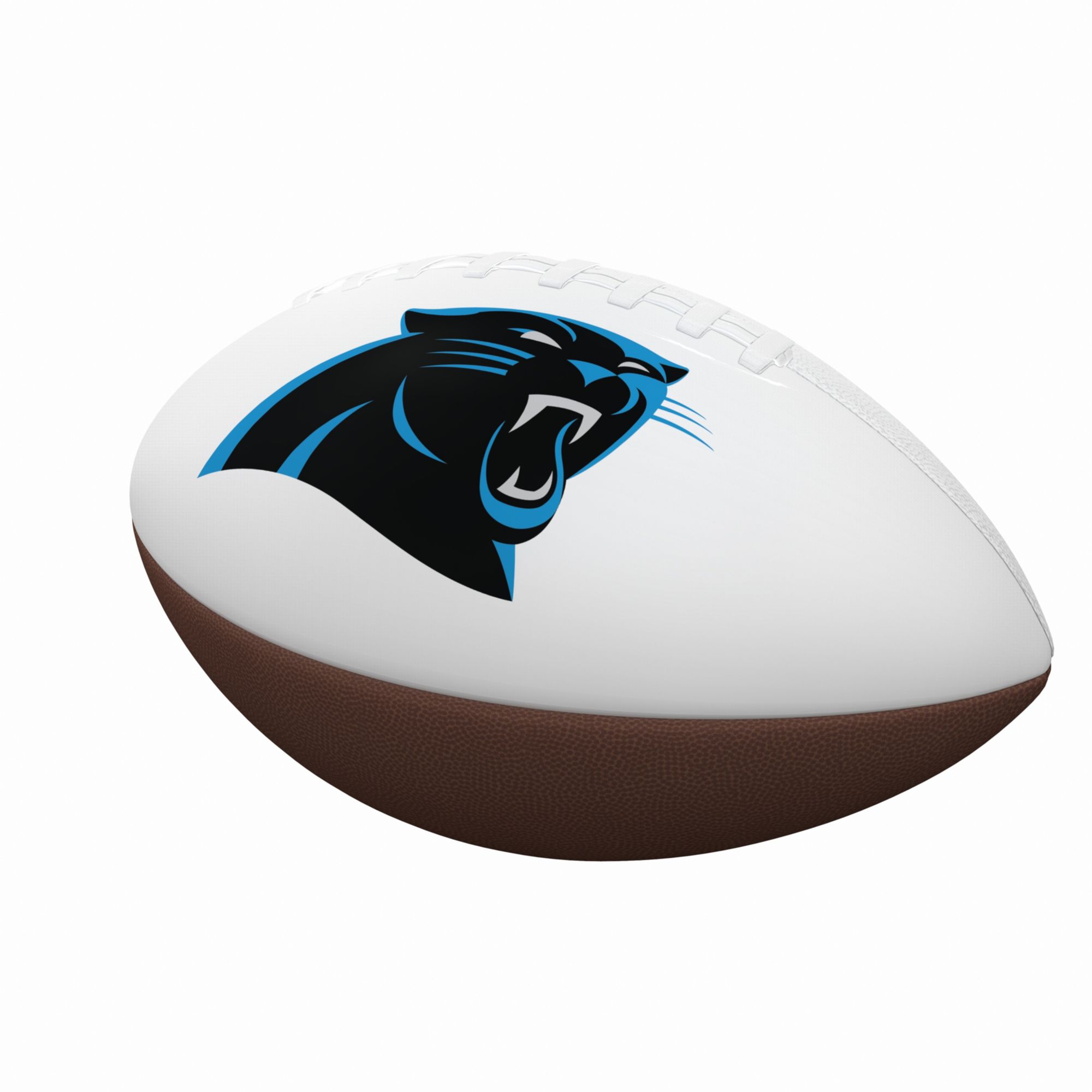 Logo Carolina Panthers Full Size Autograph Football