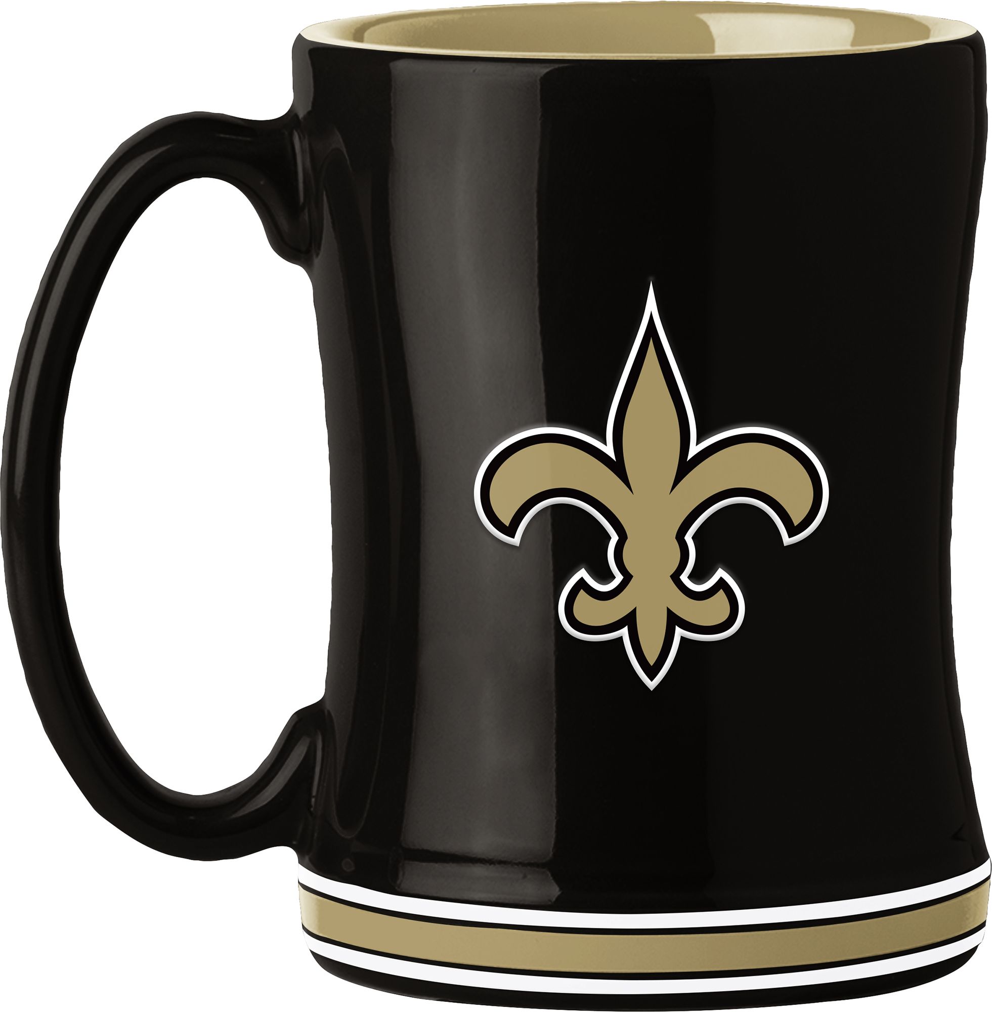 Logo Brands New Orleans Saints 14 oz. Relief Mug