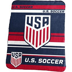 Logo Brands USA Soccer Fleece Blanket