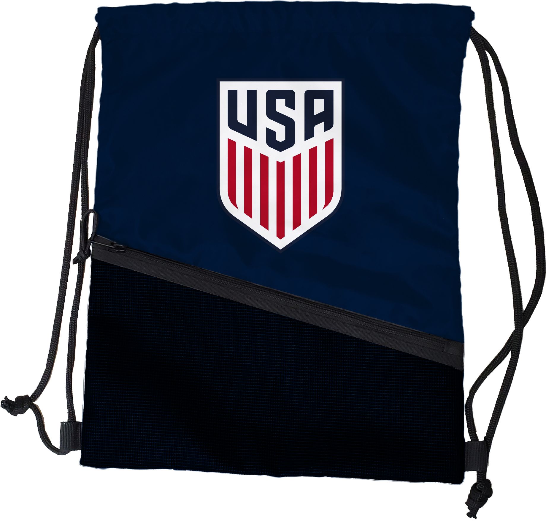 Logo Brands USA Soccer Tilt Backsack