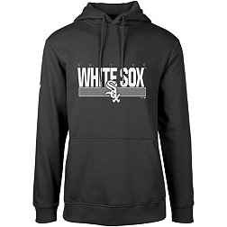 Levelwear Men's Chicago White Sox Black Podium Hoodie