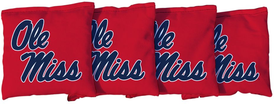 Victory Tailgate Ole Miss Rebels Secondary Color Cornhole Bean Bags