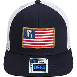 Perfect Game Patriotic Pro Crown Trucker Cap