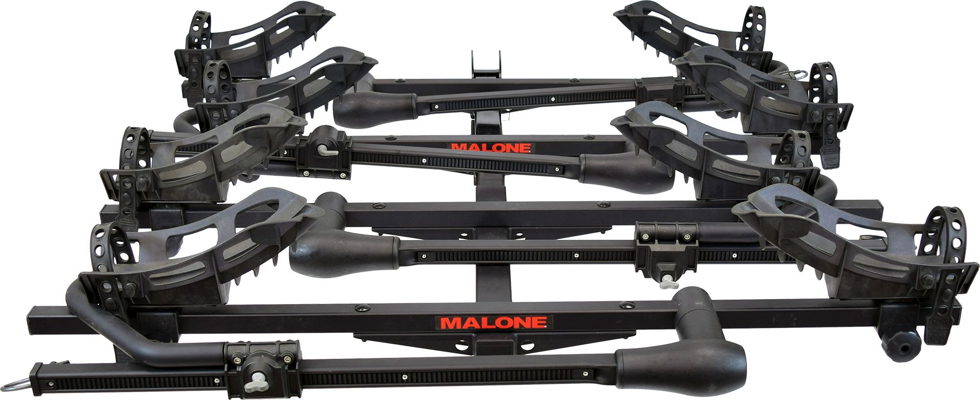 Photos - Cycling Clothing Malone Pilot HM4 - Hitch Mount Platform 4 Bike Carrier (2"), Black 22MAUAP