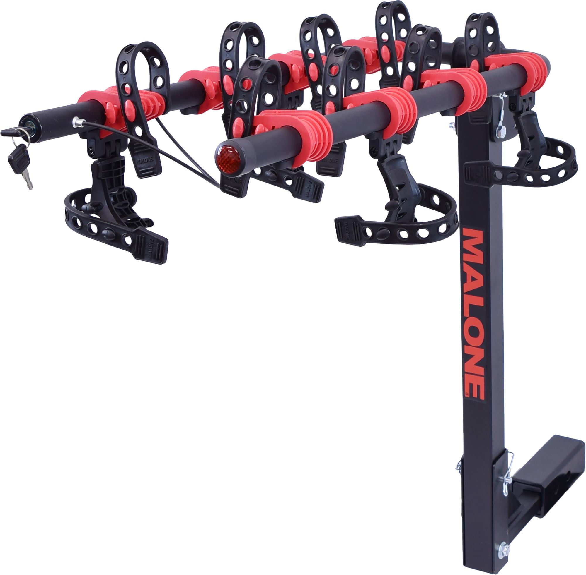 Malone Auto Racks Runway Max - Hitch Mount 4 Bike Carrier (1.25" &amp; 2")