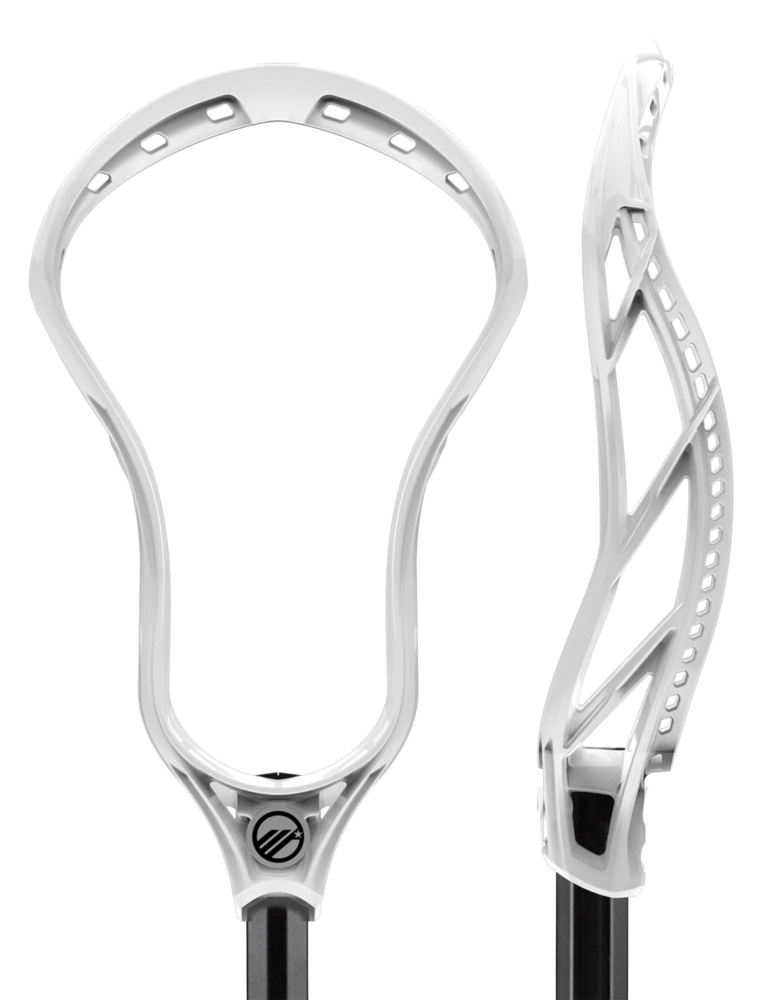 ECD Ion Lacrosse Head - Clear Unstrung