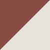 Mahogany/White