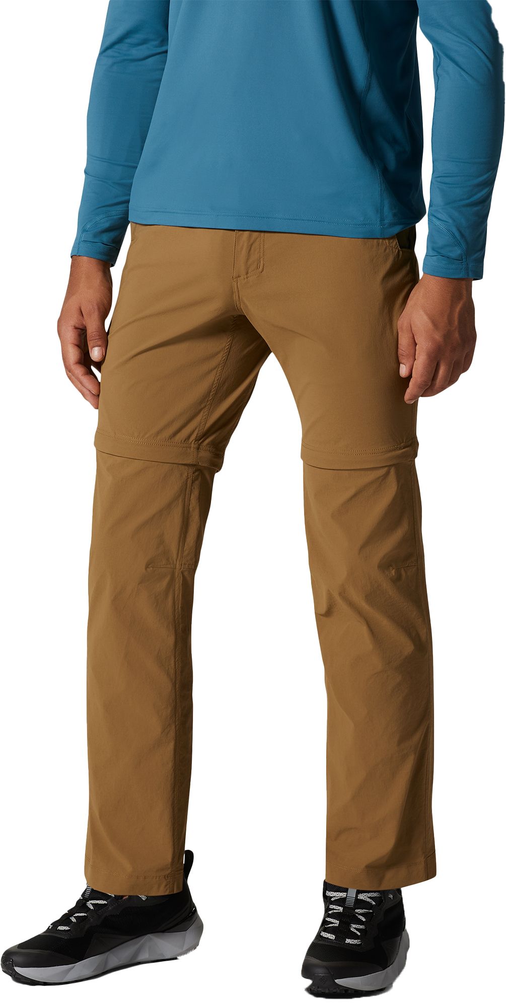 Mountain Hardwear Men's Basin Trek Convertible Pants - Brown