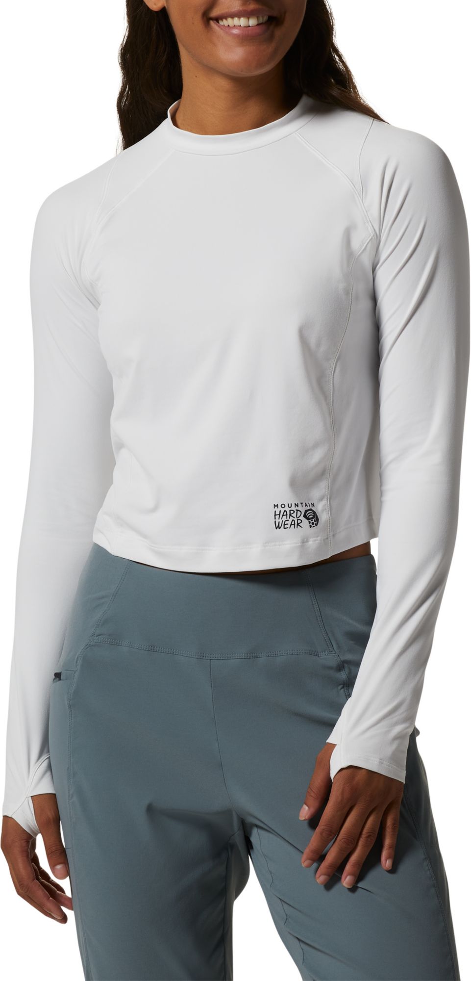Mountain Hardwear Women's Crater Lake Long Sleeve Crop Shirt