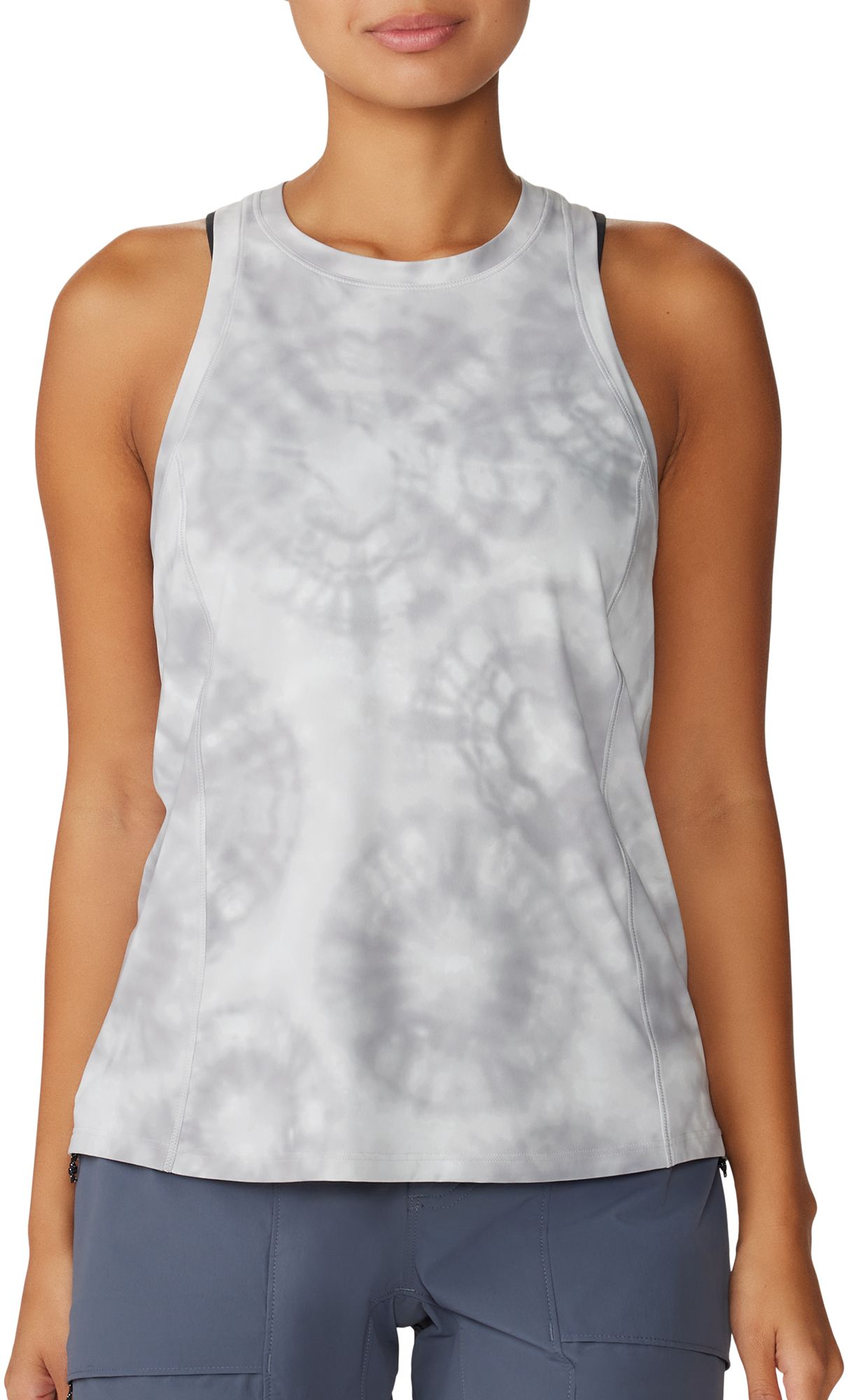Grey Ice Spore Dye Print