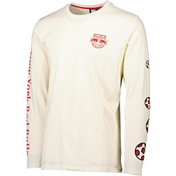 Sport Design Sweden New York Red Bulls Logo Heavy Off White Long Sleeve Shirt