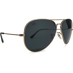 Shady Rays Aviator Black Gold Polarized Sunglasses