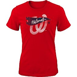 MLB Girls' Washington Nationals Red Pennant Fever T-Shirt