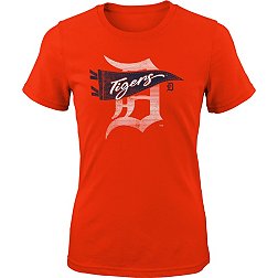 MLB Girls' Detroit Tigers Orange Pennant Fever T-Shirt