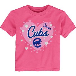 Youth Boys' Chicago Cubs Blue Logo Legend T-Shirt