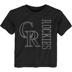 Dick's Sporting Goods MLB Team Apparel Toddler Colorado Rockies Dark Pink  T-Shirt