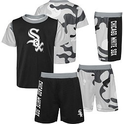 Toddler Black/White Chicago White Sox Position Player T-Shirt & Shorts Set