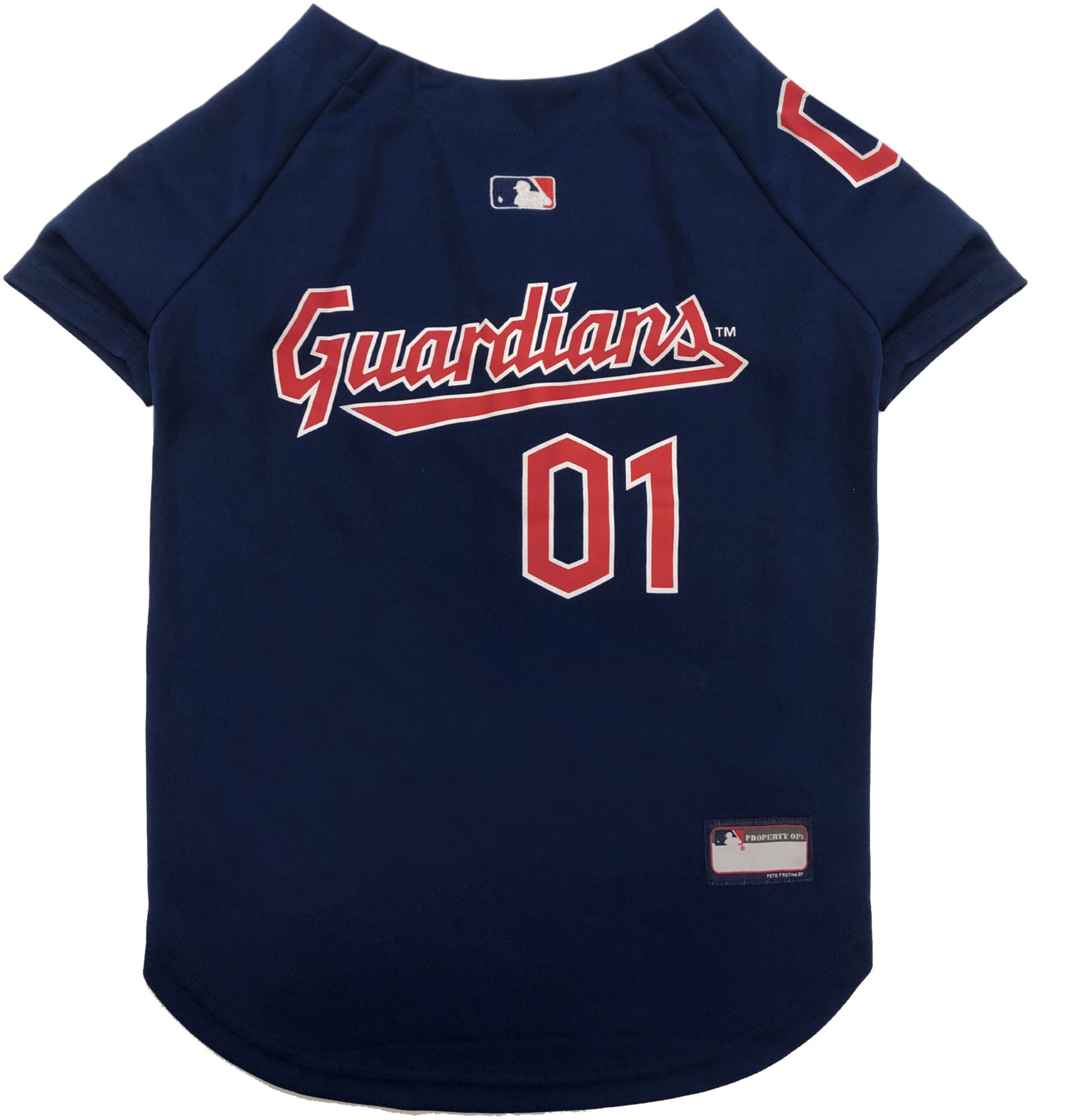 Pets First MLB Cleveland Guardians Pet Jersey