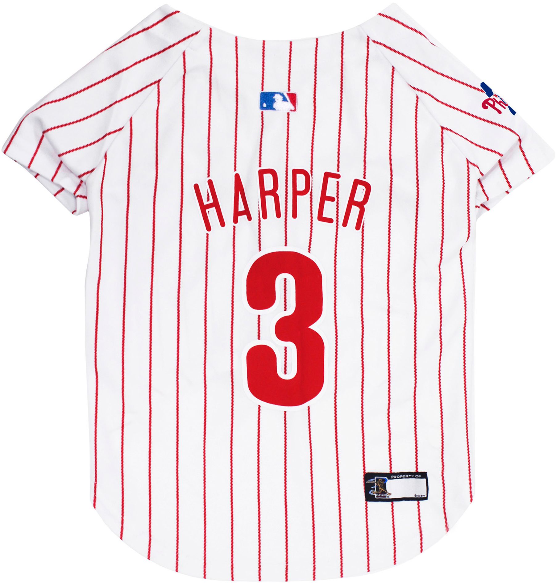 Pets First MLB Philadelphia Phillies Bryce Harper Pet Jersey