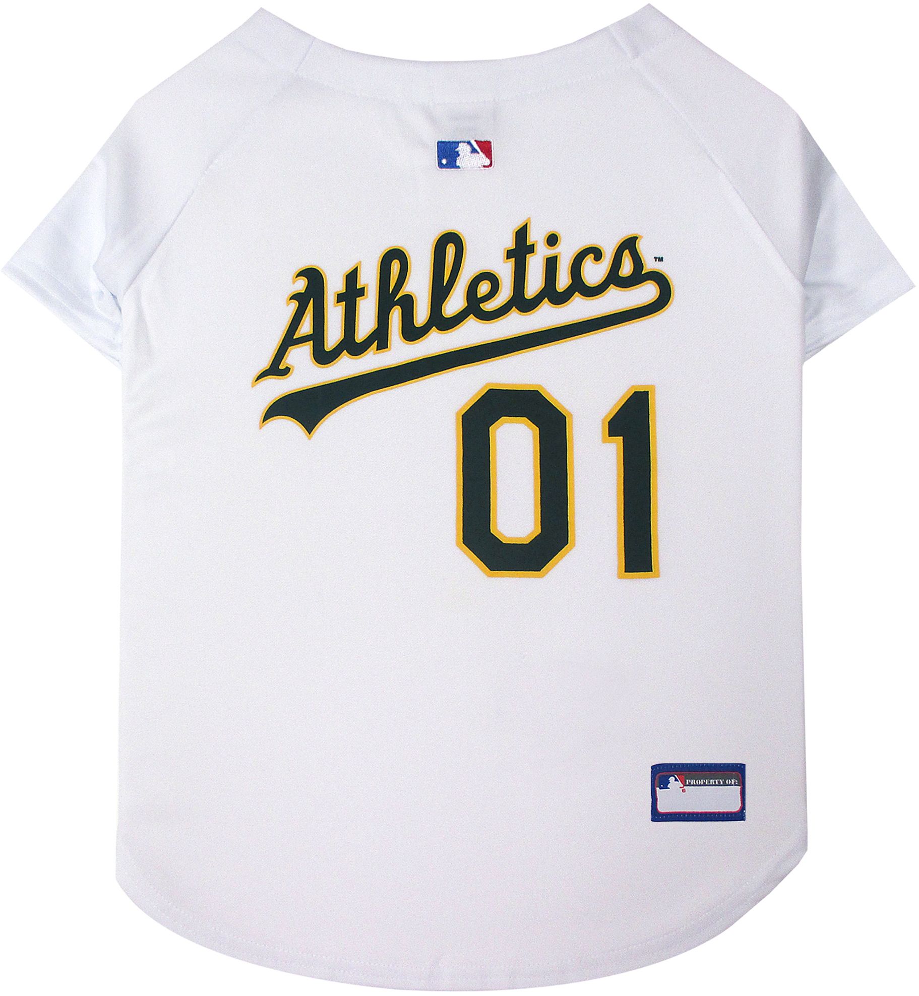Pets First MLB Athletics Pet Jersey
