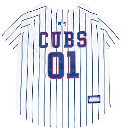 Nike Youth Chicago Cubs Nico Hoerner #2 White Cool Base Home