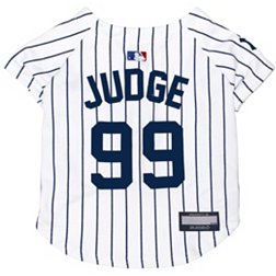 Outerstuff Aaron Judge New York Yankees #99 Youth 8-20 Navy Cool Base Alternate Replica Jersey
