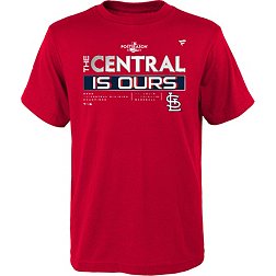 MLB Team Apparel Youth 2022 Division Champs St. Louis Cardinals Locker Room T-Shirt